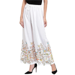 Women Flower Print Palazzo Pants : Printed Design